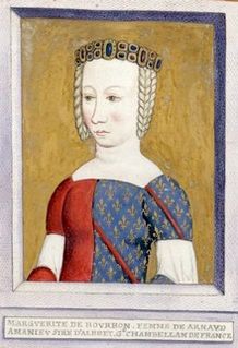 Margaret of Bourbon, Lady of Albret
